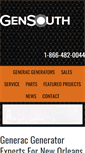Mobile Screenshot of gensouth.net